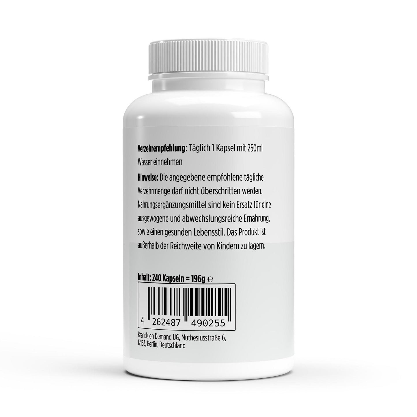 Gepuffertes Vitamin C 500mg - 240 Kapseln
