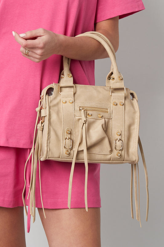 Spring Accent Fringe Bag