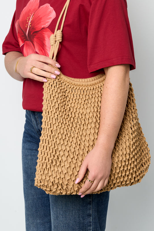 Beach Bags Solid Color Casual Cotton Daily Accessories