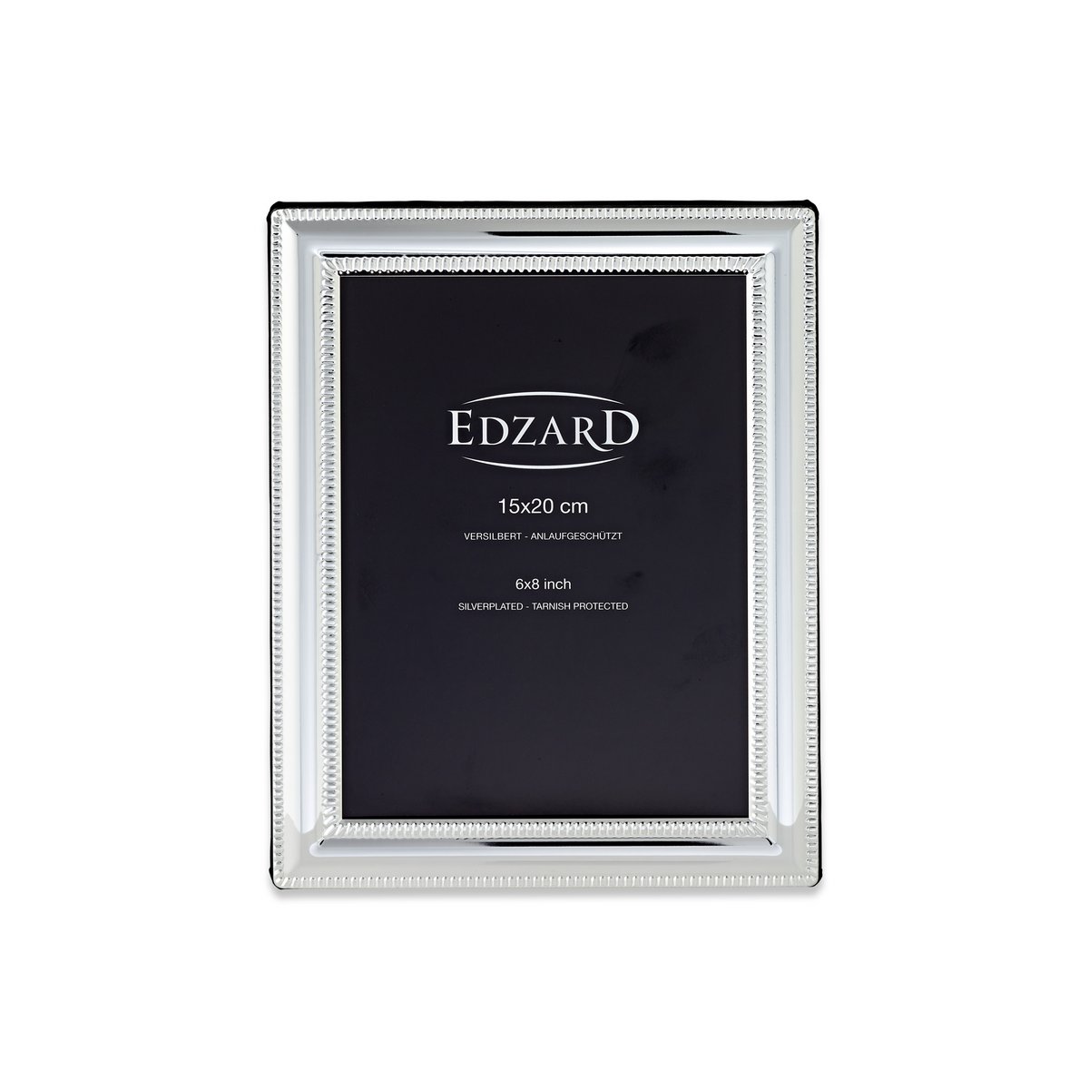 Edzard fotolijst matera (15x20 cm), parelrand, nobel zilver -plated, verder geprotected, 2 hangers