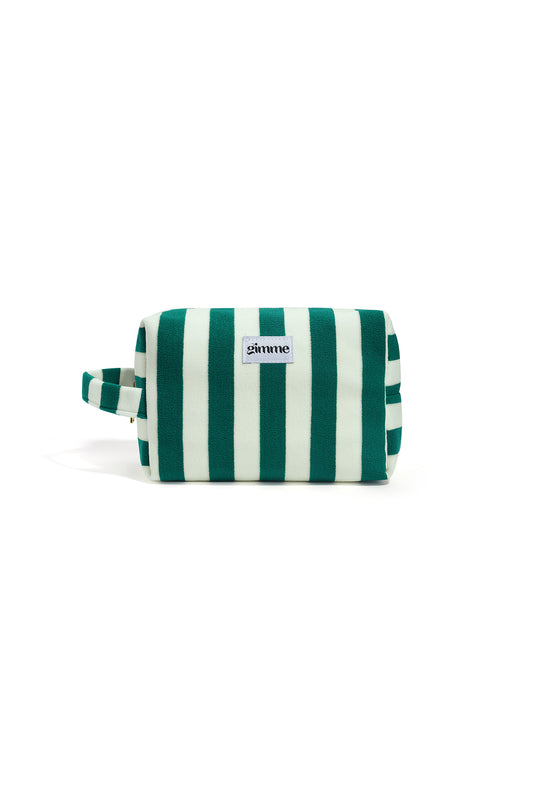 Make-up tasjes met strepen, eenvoudig, polyester, dagelijkse accessoires