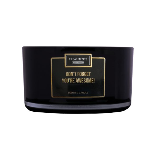 Treatments® - TSC07 - Geurkaars XL - Don't forget you are awesome! - 600 gram