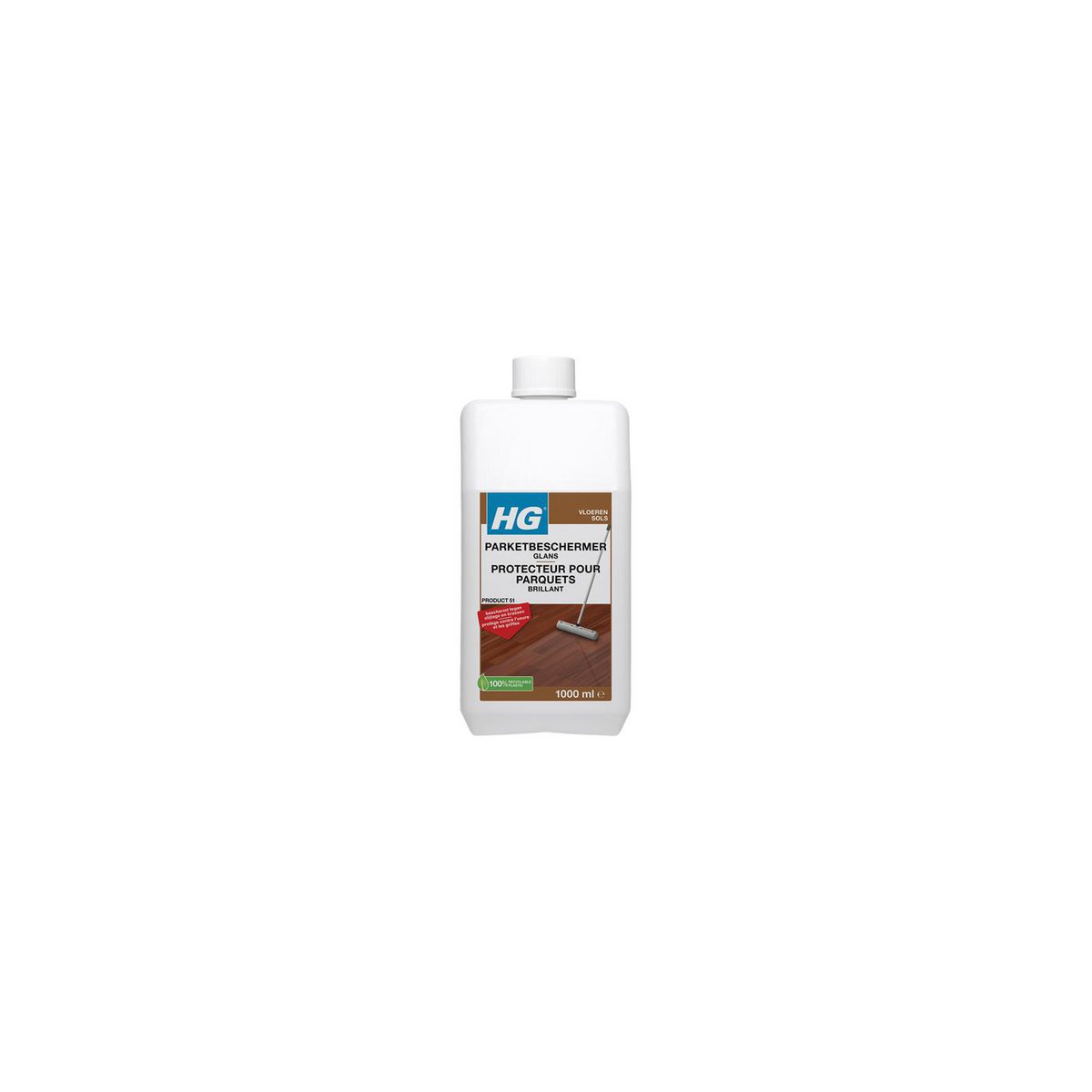 HG parket beschermer glans (product 51)