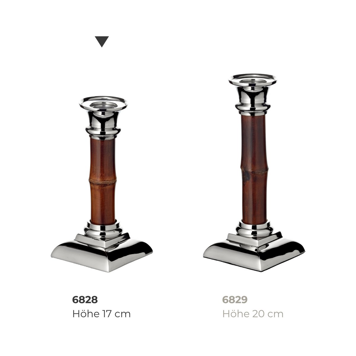 Keeper Holm Bambus H 17 cm