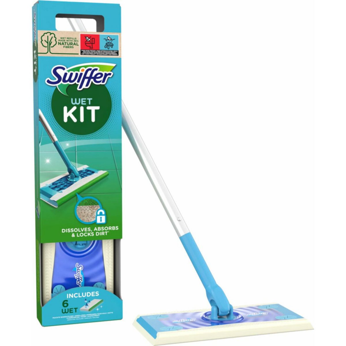 Swiffer Wet Starterkit 7-Delig