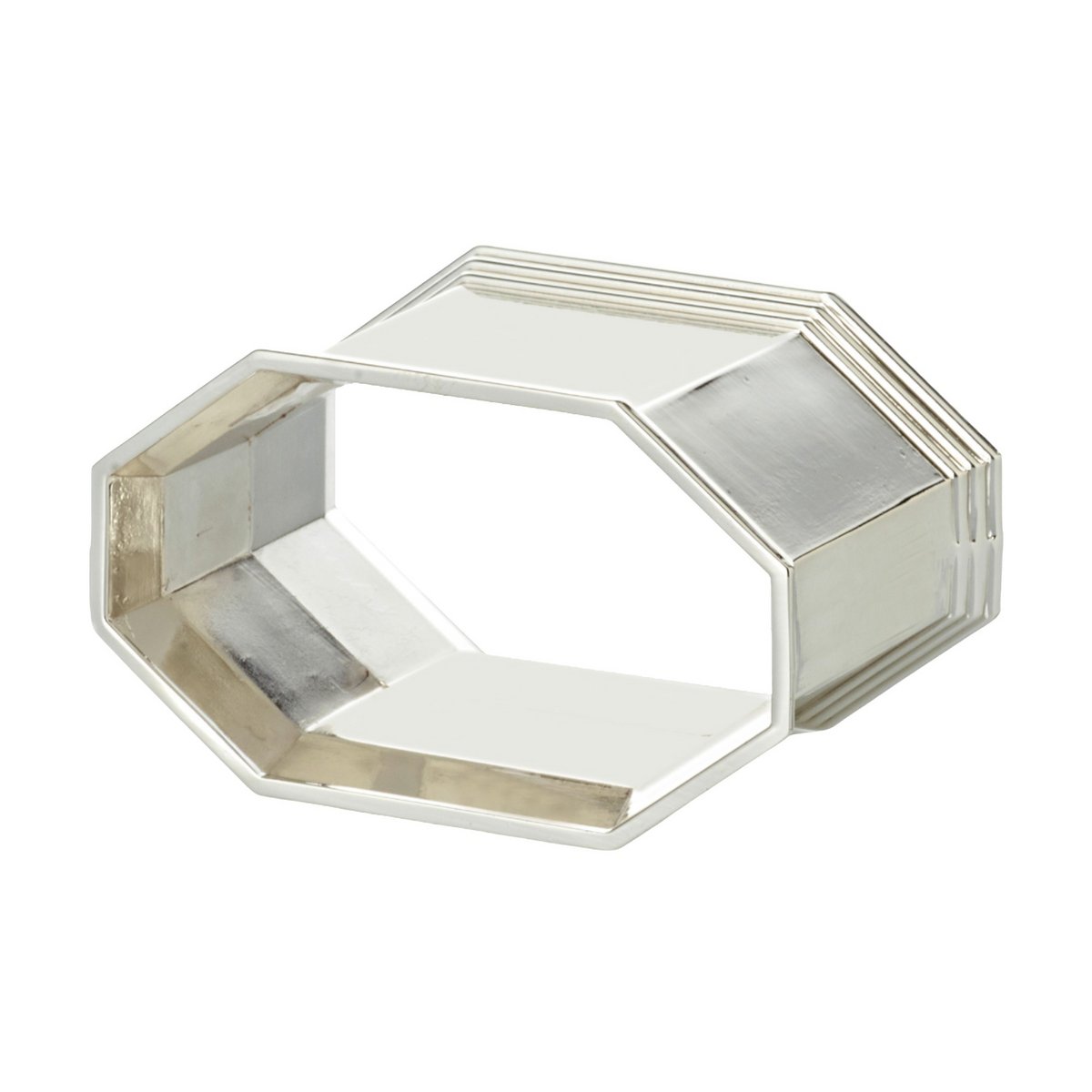 Napkin Ring Octa 4 -serie H 3,5 cm