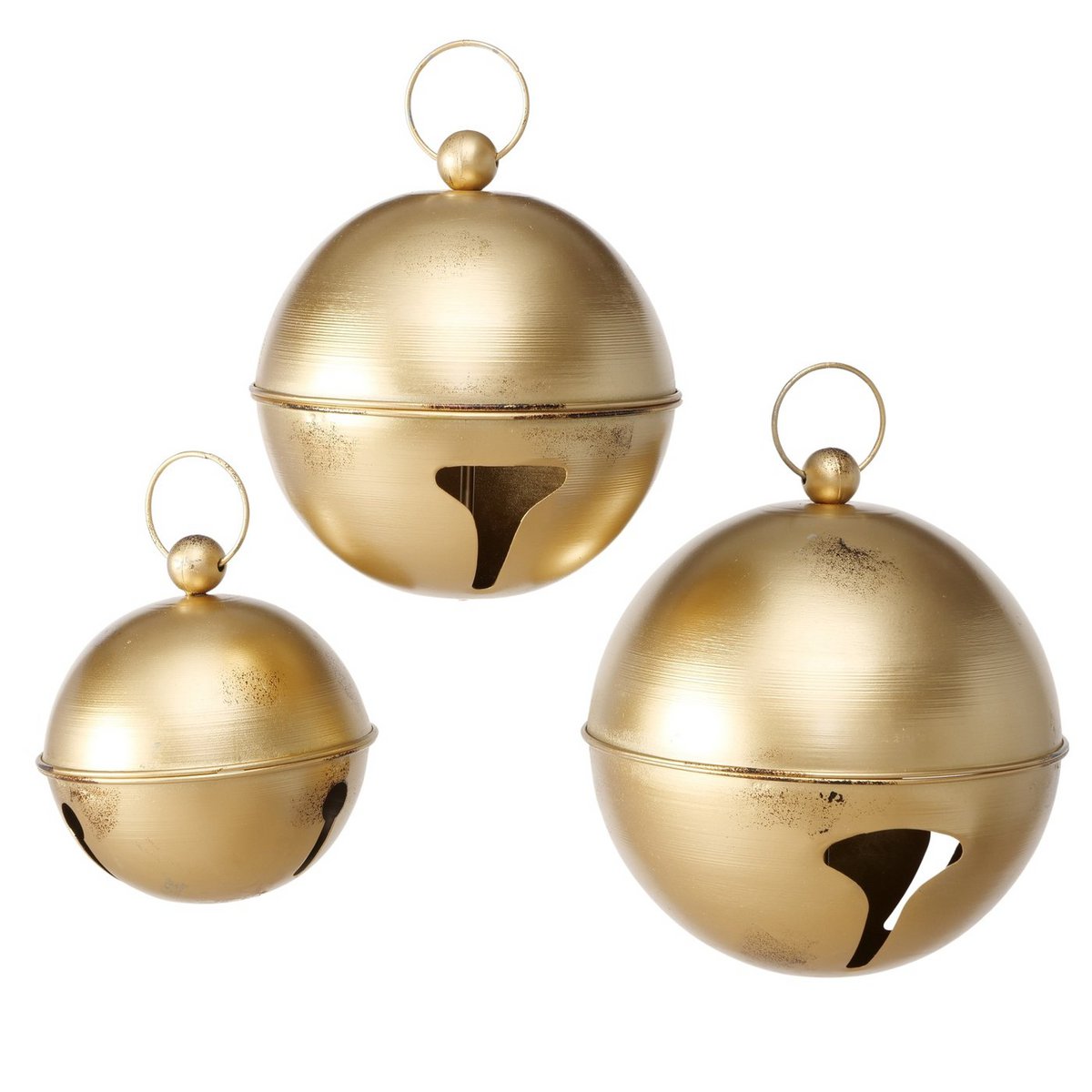 Boltze Home Hangerset klok goud 3-delig