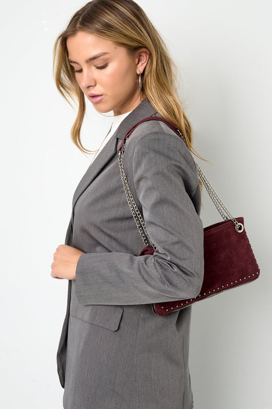 Shopper Bags Geometric Casual Flannel Daily Accessories