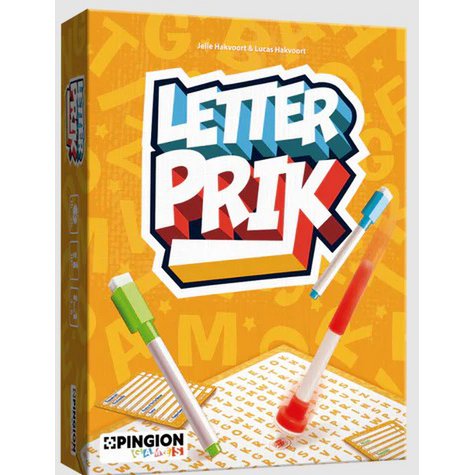 Letterprik Bordspel 22,5x17x5cm
