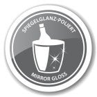 EDZARD kandelaar kandelaar Agadir, hoogwaardig staal hoogglans gepolijst, diameter 8,5 cm, hoogte 35 cm