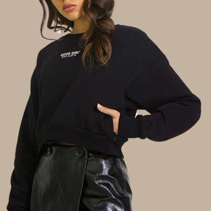 Crew Neck Heat "Good genoeg voor" - Green