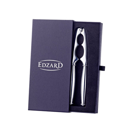 EDZARD Notenkraker Carlton, klassieke vorm, verzilverd, lengte 17 cm