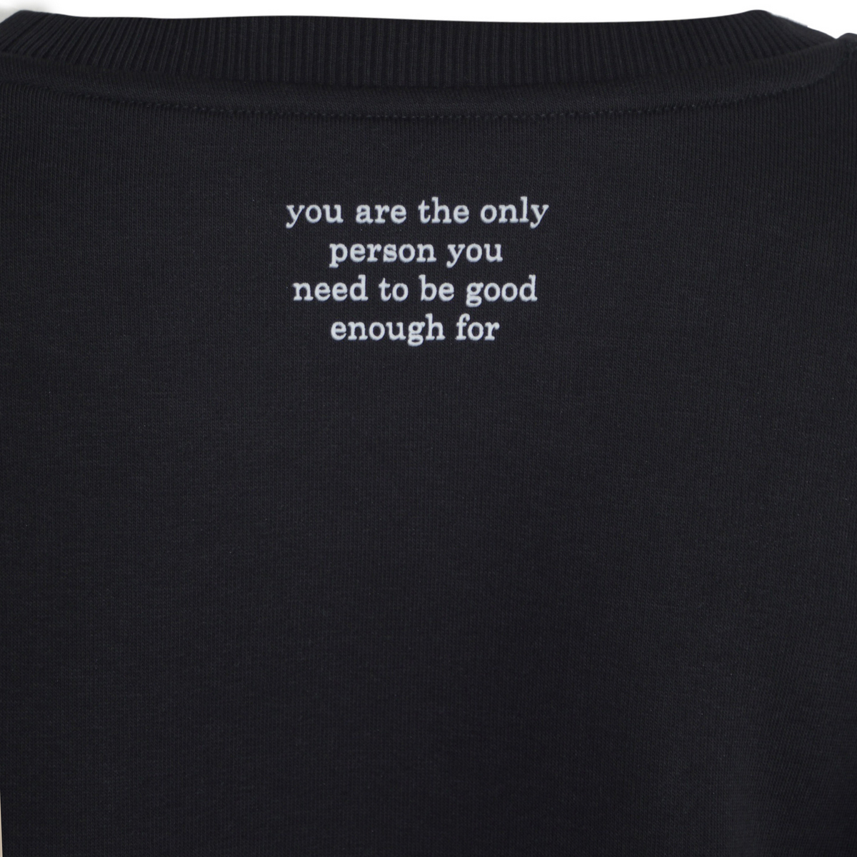 Crew Neck Heat "Good genoeg voor" - Green