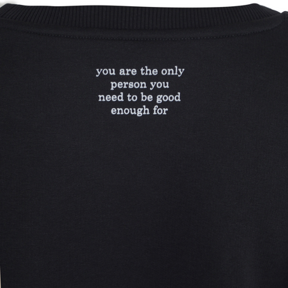 Crew Neck Heat "Good genoeg voor" - Green