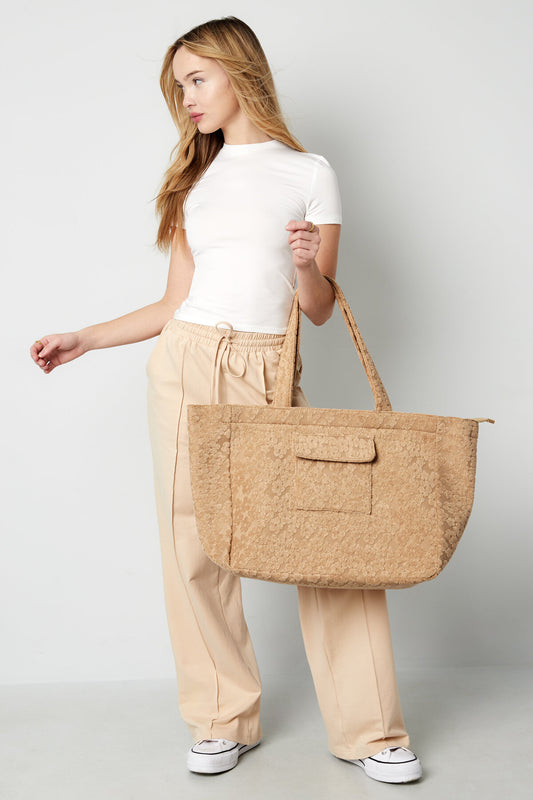 Large flower girl bag