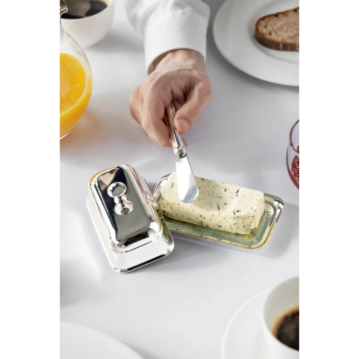 Butterdose Mary Mit Messer (8x13 cm)