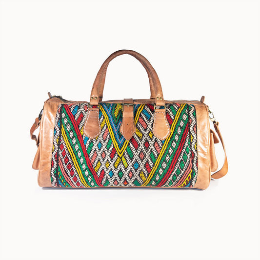 Leren Tas 'Kilim S' (naturel)