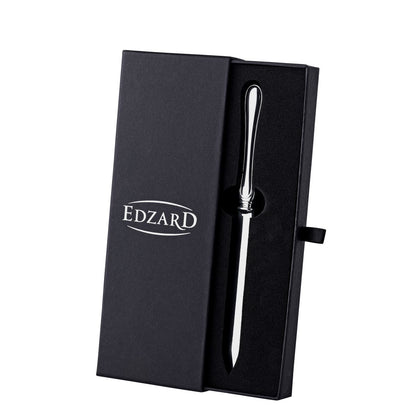 EDZARD briefopener briefmes draad, verzilverd, lengte 19 cm