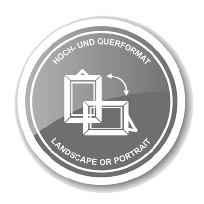 EDZARD fotolijst fotolijst tours voor foto 10 x 15 cm, echt zilver, aanslagbestendig