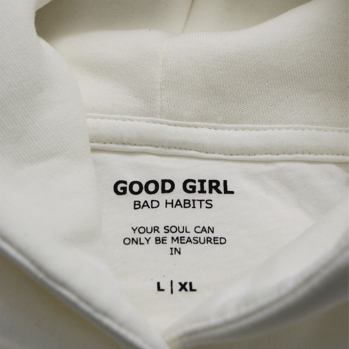 Crop hoodie "twintig jaar over nu" - Weiss