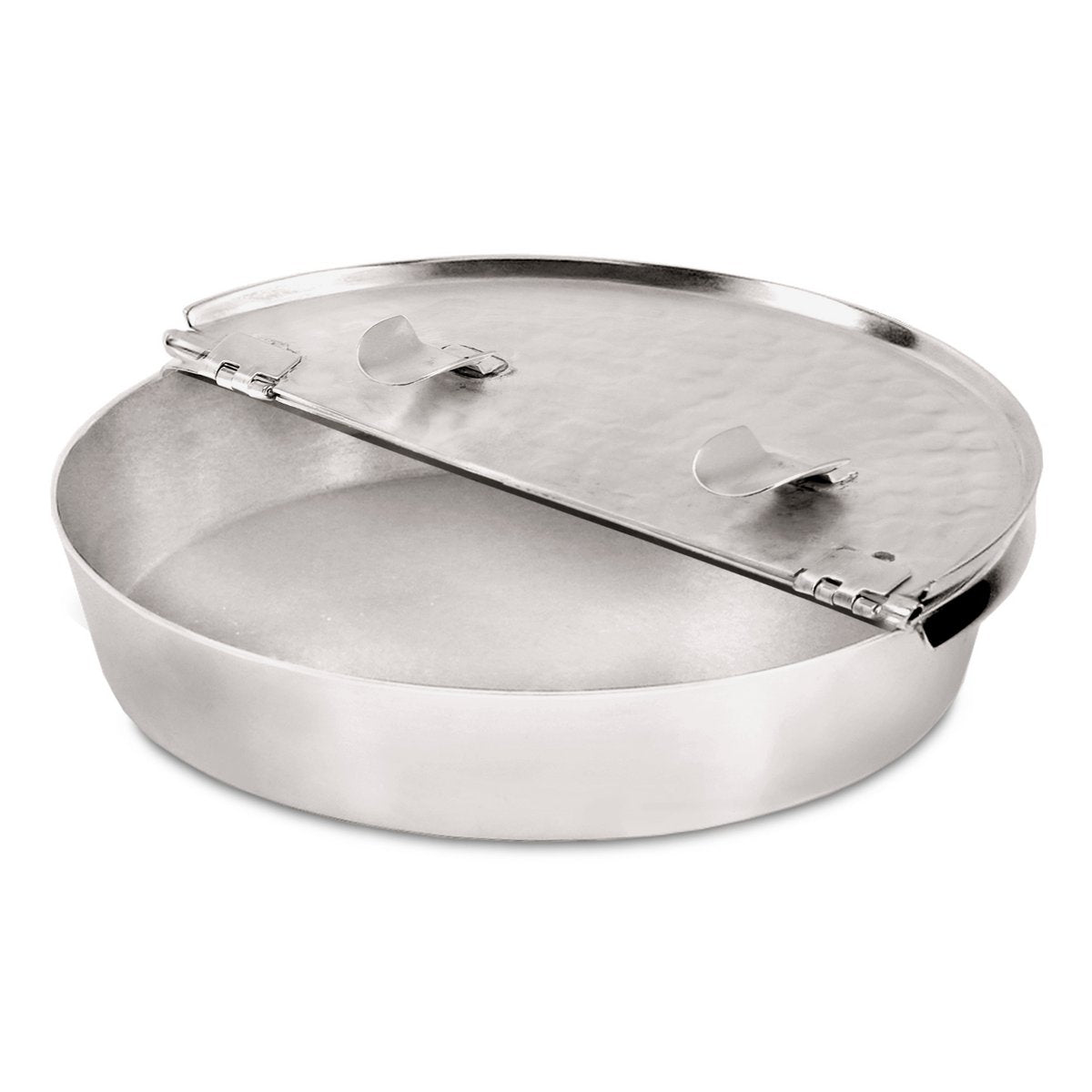 EDZARD Madras vouwasbak, gehamerd, zwaar verzilverd, diameter 13 cm, hoogte 2,5 cm
