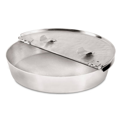 EDZARD Madras vouwasbak, gehamerd, zwaar verzilverd, diameter 13 cm, hoogte 2,5 cm