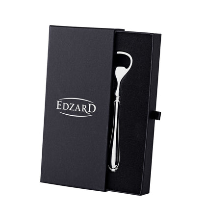 EDZARD flesopener opener draad, edel verzilverd, aanslagbestendig, lengte 15 cm