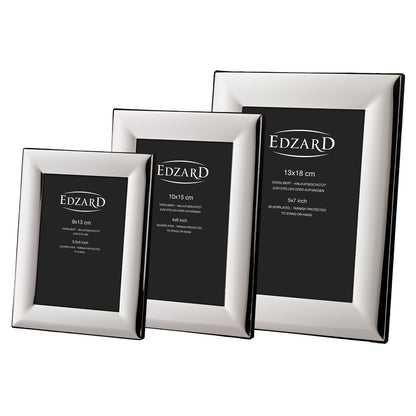EDZARD fotolijst fotolijst Gela voor foto 9 x 13 cm, verzilverd, aanslagbestendig