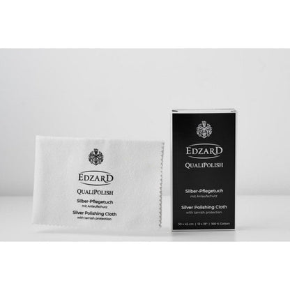 EDZARD QualiPolish® zilververzorgingsdoek zilveren doek 30 x 45 cm