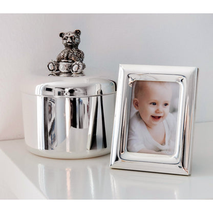 EDZARD fotolijst Adria fotolijst voor foto 4 x 6 cm, verzilverd, aanslagbestendig