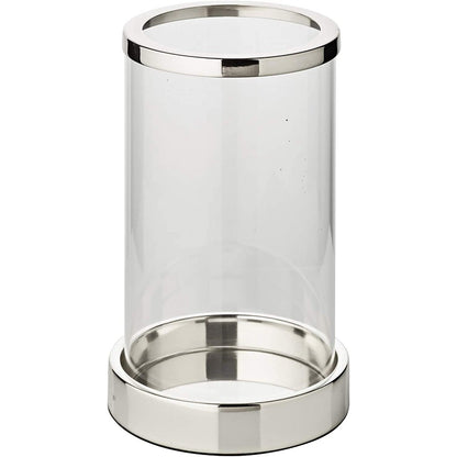 EDZARD lantaarn Sanremo, edel verzilverd, aanslagbestendig, hoogte 20 cm, diameter 12,5 cm