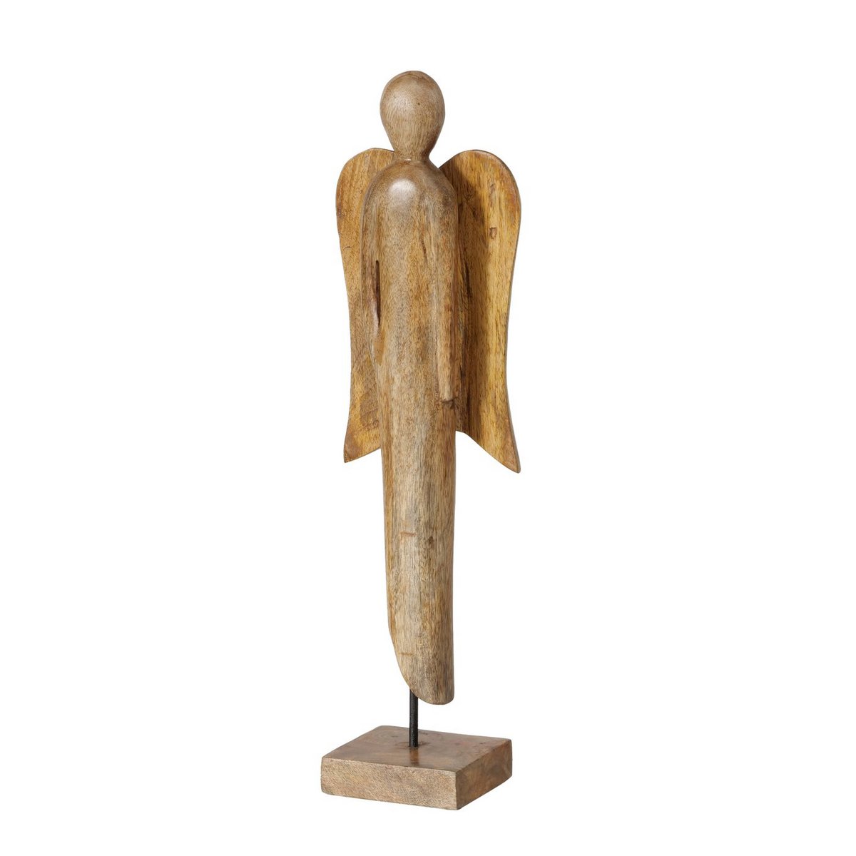Engelfiguur Angeli mangohout H50cm