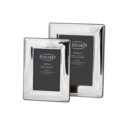 EDZARD fotolijst fotolijst Amiens voor foto 13 x 18 cm, echt zilver, aanslagbestendig