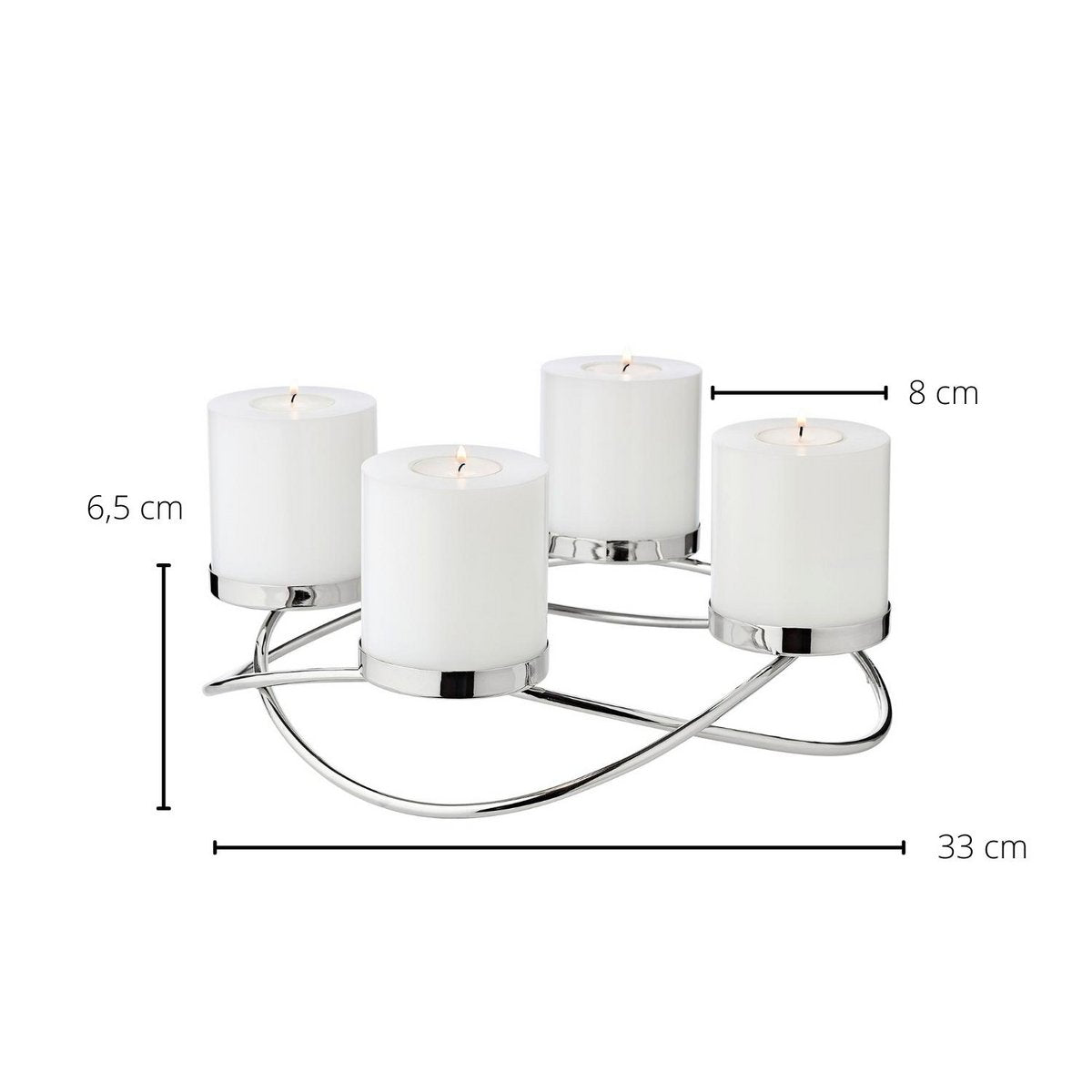Adventskrans Alva Ø 33 cm