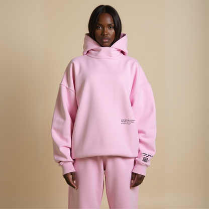 Hoodie "Bad Girls Go to Paris" - Pink