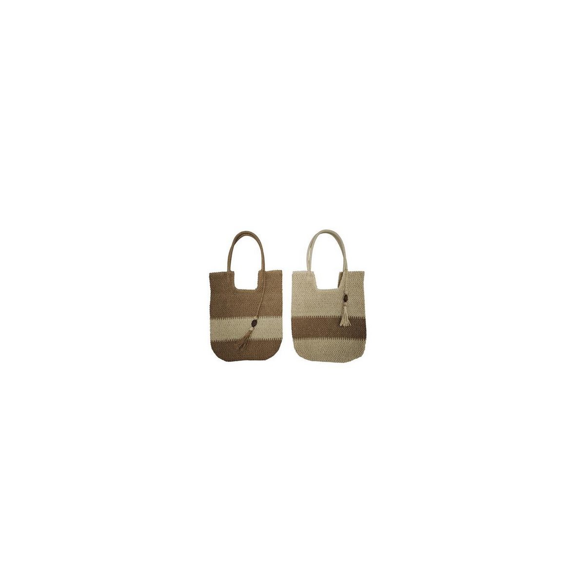Strandtas Boho 36x42cm 2ass.
