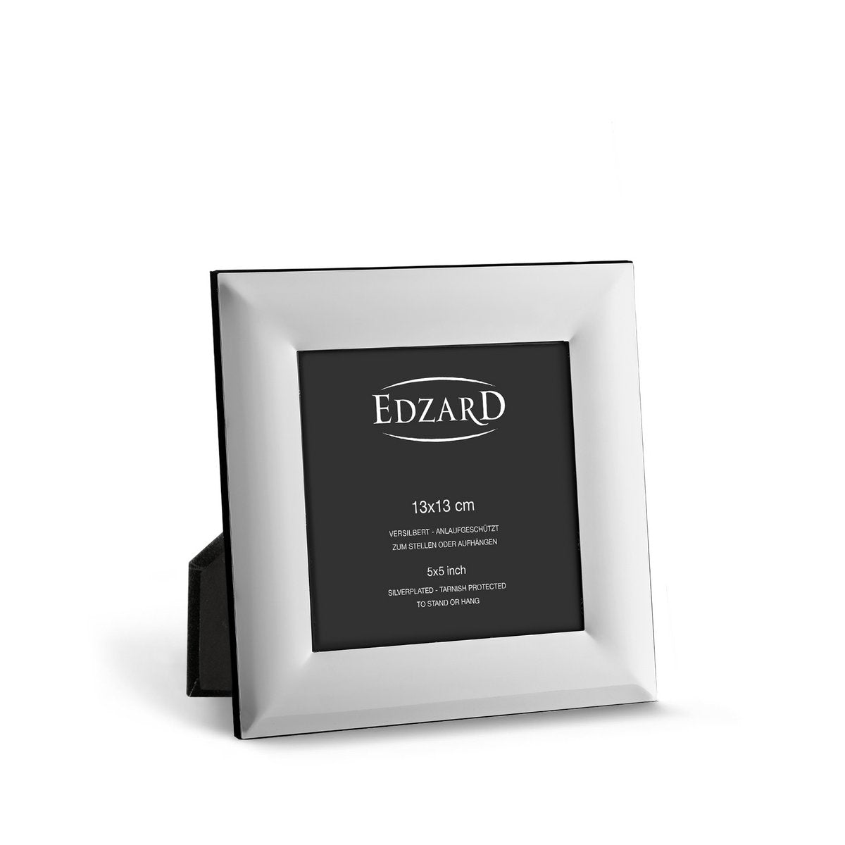 EDZARD fotolijst Gela fotolijst 13 x 13 cm, verzilverd, aanslagbestendig, met hanger