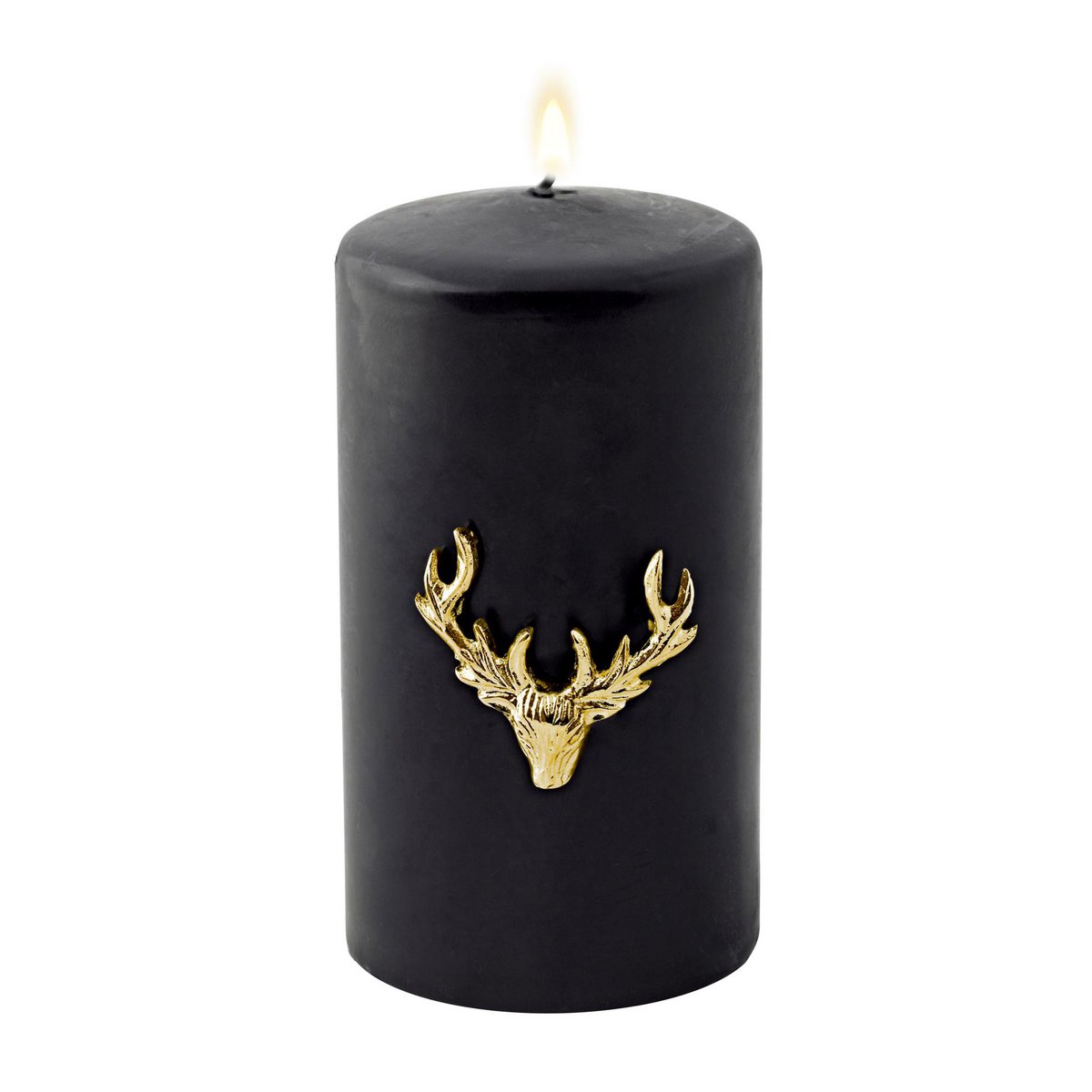 Kaarspin goud eland set van 3 4,5 cm