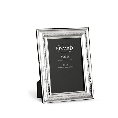 EDZARD fotolijst Urbino voor foto 13 x 18 cm, edel verzilverd, aanslag beschermd, met 2 hangers