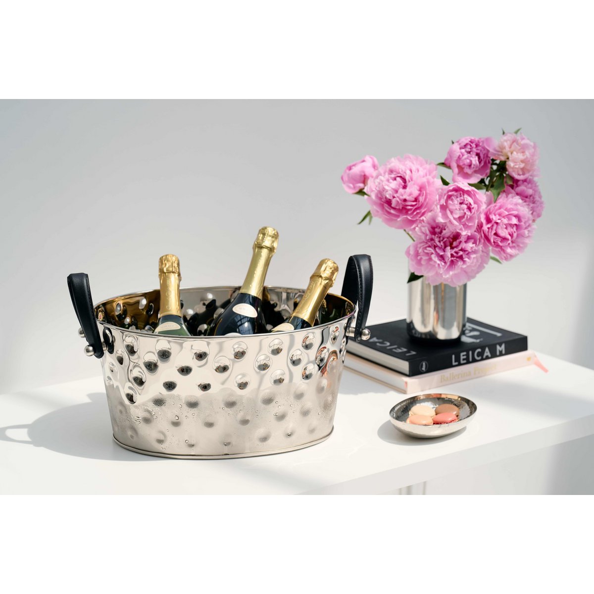 Champagne Shell Gideon hamerde 39x29cm, H19 cm