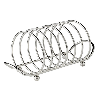 EDZARD toasthouder toastschijfhouder String, voor 6 sneetjes, edel verzilverd, lengte 22 cm