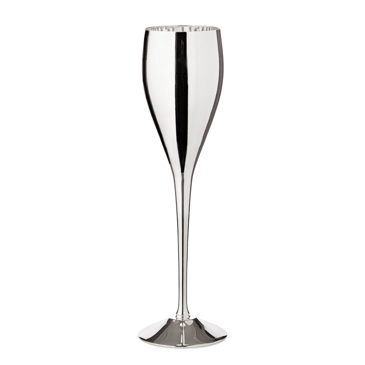 EDZARD champagnefluit Dodo, edel verzilverd, hoogte 23 cm, inhoud 200 ml