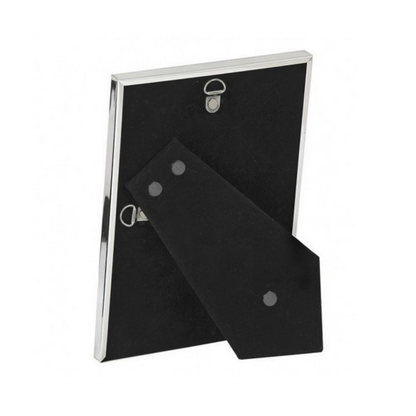 EDZARD fotolijst Genua fotolijst voor foto 15 x 20 cm, verzilverd, aanslagbestendig, 2 hangers