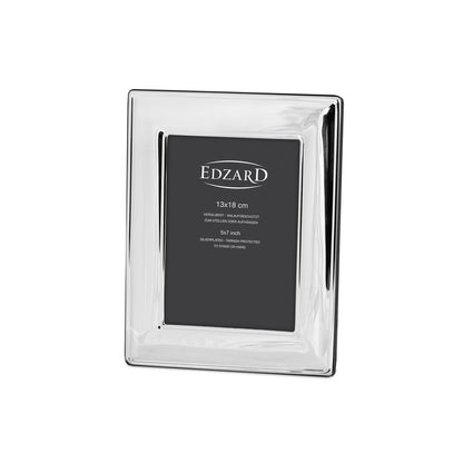 EDZARD fotolijst fotolijst Amiens voor foto 13 x 18 cm, echt zilver, aanslagbestendig