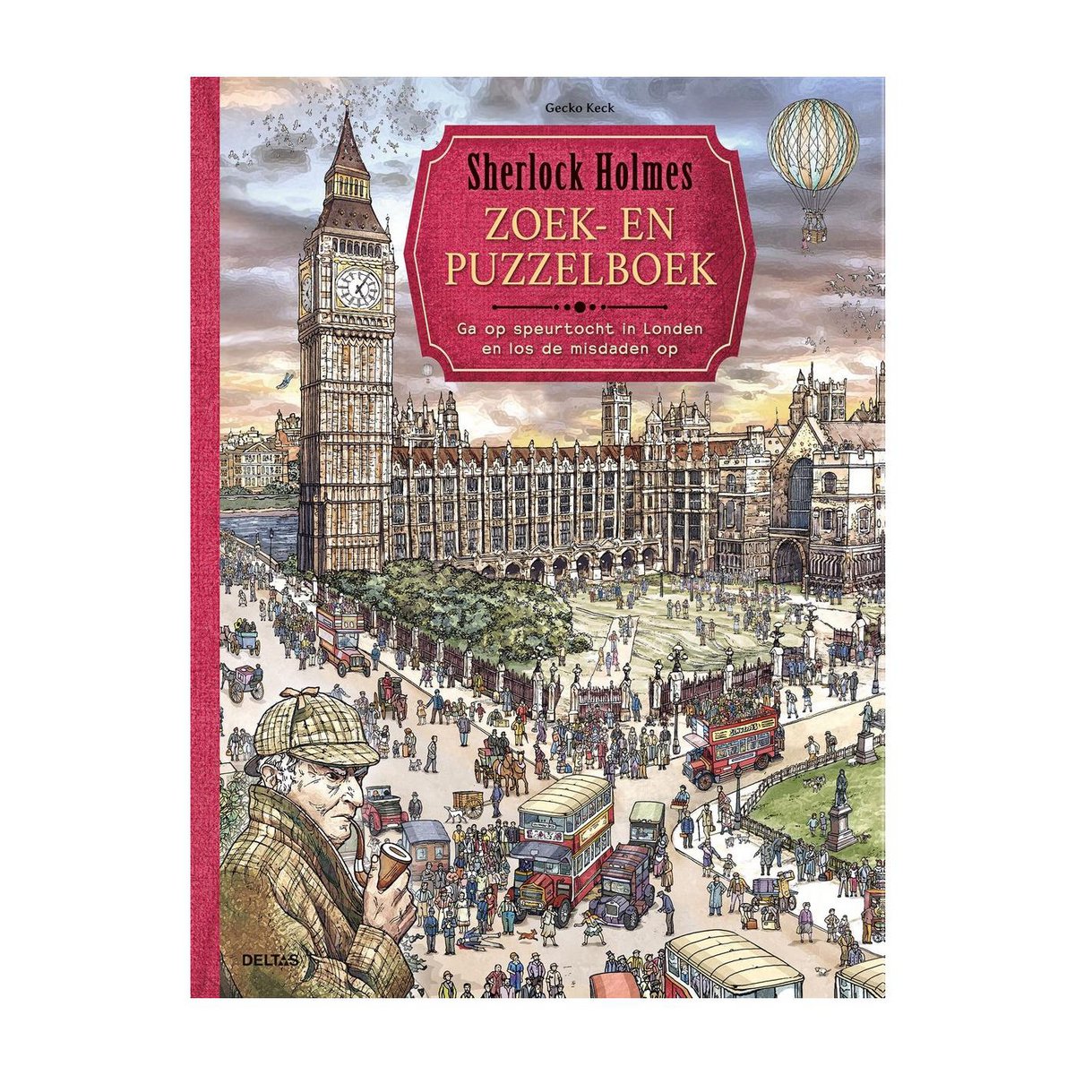 Sherlock Holmes zoek- en puzzelboek