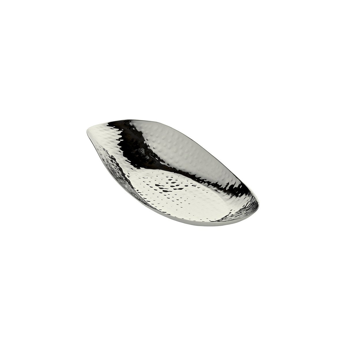 Montana schaal (L 22,5 cm), vernikkeld roestvrij staal