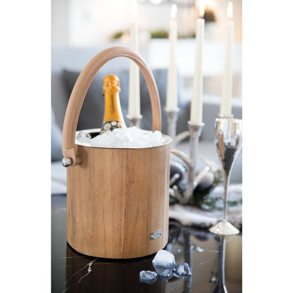 Edzard Eisheimer Havana H 20 cm met lederen handvat
