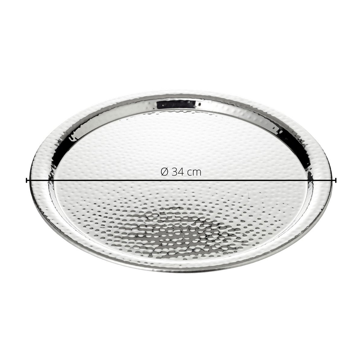 Martella Tray gehamerd Ø 34 cm