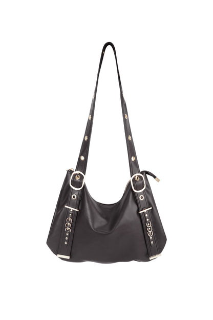Shoulder Bags Solid Color Casual PU Daily Accessories
