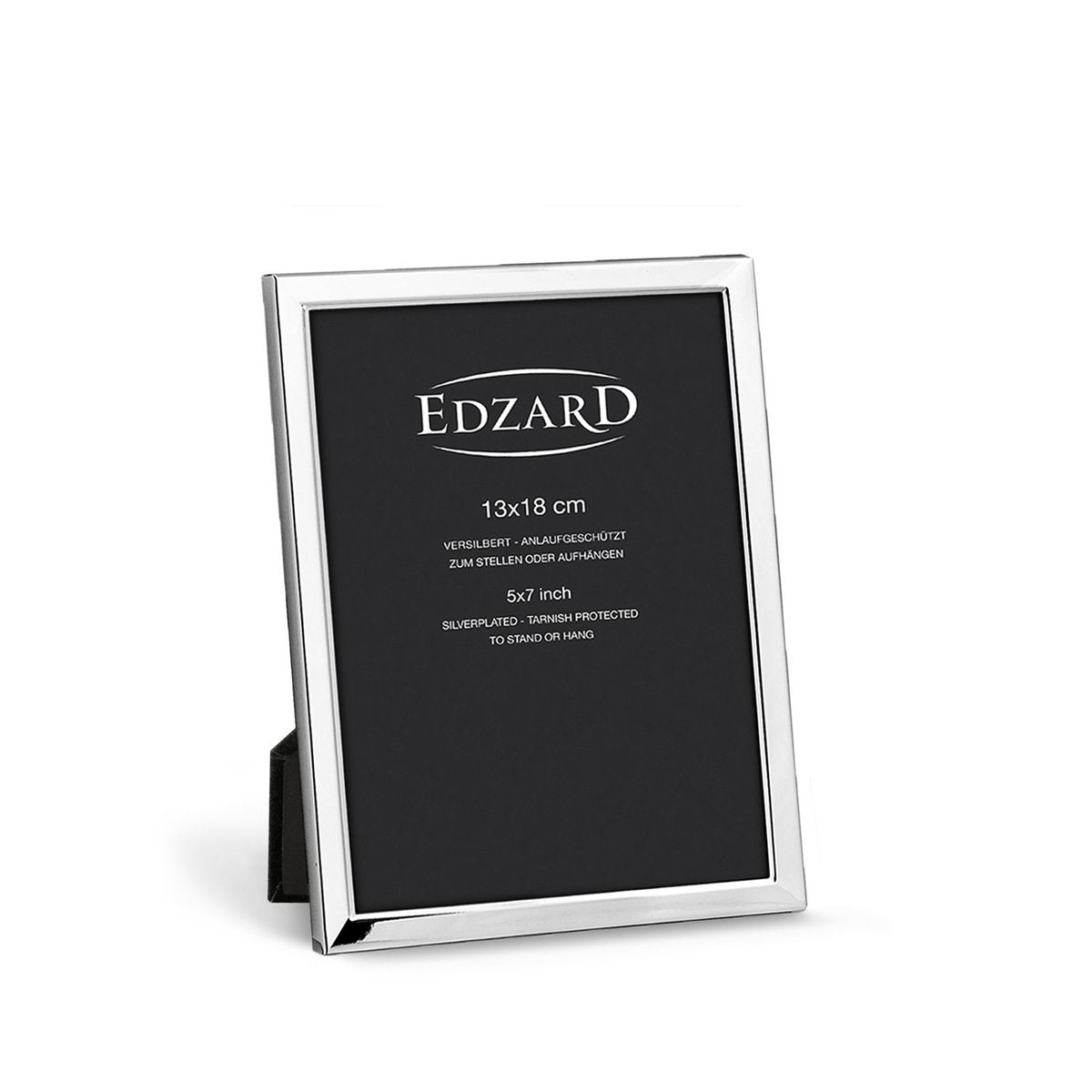 EDZARD fotolijst Bergamo, voor foto 13 x 18 cm, verzilverd, aanslagbestendig